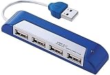 『SANWA SUPPLY USB2.0ハブ USB-HUB217BL』の写真