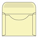 Open Side Legal File, 9-1/2 x 14-3/4, 125# Manila Tag, Side Seams Over, 5 Flaps (Box of 100)