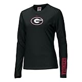 Nike Georgia Bulldogs Ladies Black Classic Logo Long Sleeve T-shirt