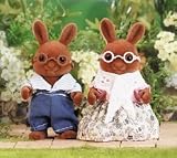 Sylvanian Families Brown Rabbit Grandparents