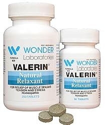 LEG CRAMPS, MUSCLE CRAMPS Natural Relaxant Valerin&reg; - 340 Capsules #6062