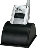Black Leather Cell Phone Holder