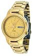 Seiko 5 #SNKA10K1 Men's Gold Tone Self Winding Automatic Watch