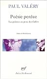 Un choix de po�mes en prose