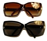 Oversized Celebrity Style Rectangle Fashion Sunglasses - Clearance Sale !
