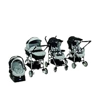 Chicco Trio For Me Travel System Package - Romantic (Black/White)