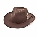 Scala Classico Men's Crushable Felt Outback Hat