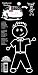 Family Car Stickers 5 inches tall Vinyl Auto Decal, Male Adult - Dad