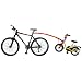 Trail-Gator Tandem-Stange, red, 640020
