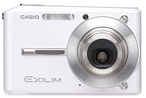 Casio Exilim EX-S500 5MP Digital Camera with 3x Anti Shake Optical Zoom (White)