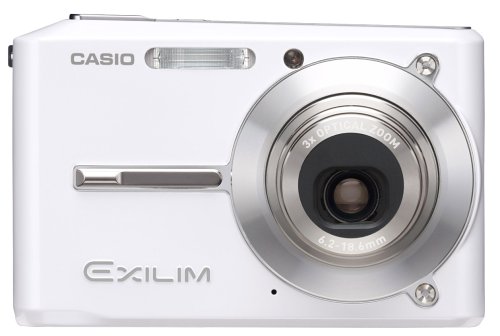 Casio Exilim EX-S500 5MP Digital Camera with 3x Anti Shake Optical Zoom (White) Reviews