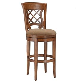 Salzberg Oak Swivel Bar Stool 
