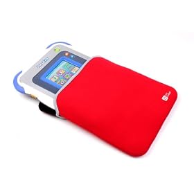 DURAGADGET Reversible Red and Black 10" Carry Case For VTech Innotab Kids Tablet - A Perfect Accessory For Your Child