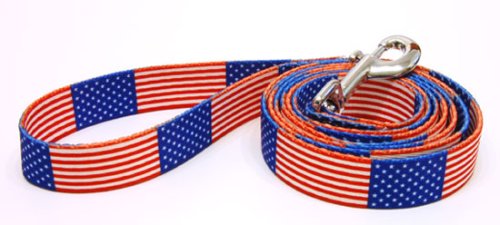 National Flag of USA Dog Leash ... 4 ft