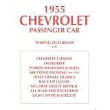 1955 CHEVROLET BELAIRE CAPRICE IMPALA Wiring Diagrams by Chevrolet