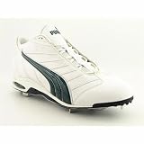 Puma Cell Metal k Mid Cleats Baseball Shoes White Mens