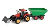 Toyrific Die-Cast Farm Life Tractor - Tractor with Grain TrailerIMAGE