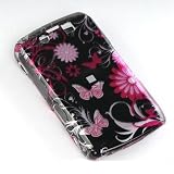 Blackberry Storm II 9550 Crystal Case Pink Butterfly (Verizon)