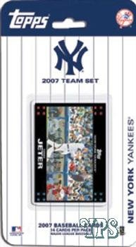 Topps New York Yankees 2007 Baseball Card Team Set