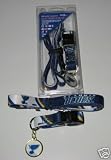 St. Louis Blues Pet Accessories Set - Medium (6' Leash, Collar, and ID Tag)