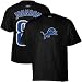 Reebok Detroit Lions Calvin Johnson Name & Number T-Shirt