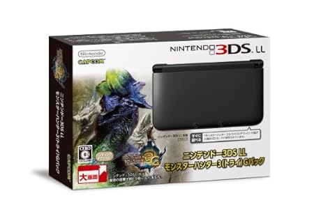 ニンテンドー3DS LL モンスターハンター3(トライ)Gパック (SPR-S-KKDE)