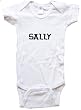 SALLY / Hurry Up - Name-series - White or Pink Onesie / Baby T-shirt