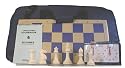 ChessCentral's Complete Chess Set, Board, Clock, Tote, and Score Pad for Tournament Play
