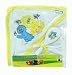 Sesame Street Hooded Bath Blanket with Brush and Comb Set ~ Yellow