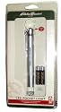 Eddie Bauer LED Pocket Light Flashlight with Crystal Reflector Tube, High Intensity LED Beam, Aluminium Casing and Handy Pocket Clip