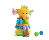 Tiny Love Musical Stack and Ball Game, Yellow Elephant