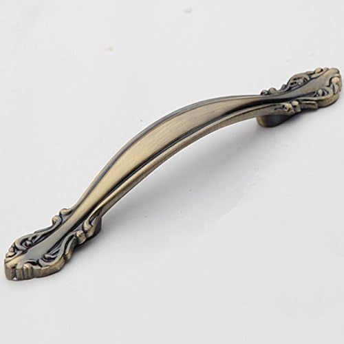 Jiqimao99 European Cabinets Door Drawer Bronze Antique Beautiful Pull Handles Knobs 128mm