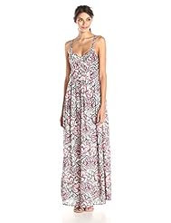 Floral Print Spring Sweetheart Maxi Dress 
