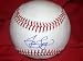 James Loney Autographed ROLB Baseball, Los Angeles Dodgers, Proof Photo of James Signing for Us.