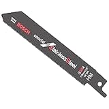 Buy Cheap   BOSCH SSS4 2 Stainless Steel 4.5 HM Reciprocating Saw Blade 2 Pack