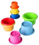 BABY BATH PLAYING CUPS - Stack em Up *Best Baby Bath Toys for kids*