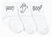 Search : Jefferies Socks Halloween Scare Spider Ghost Boo Applique, White, 3-Pack