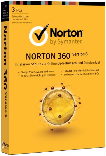 Norton 360 6.0 – 3 PCs – Upgrade – deutsch