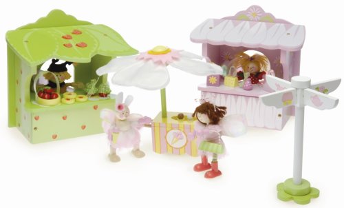 Childrens Toyshop  Toys : Le Toy Van Wooden Strawberry Fayre playset