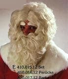 Weihnachtsmann Zubehör Bart Perücke Weihnachten
