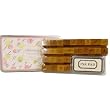 Alphabet French Cursive Tin 26 stamps + inkpad