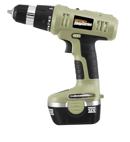 Rockwell ShopSeries RC2121K2 12 Volt 3/8-inch Cordless Drill/Driver