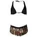 Sports : Bikini F2 - FTWO Graphic Mixed Neck. Bikini wms khaki
