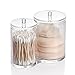 YoFit Acrylic Cotton Ball Boxes and Swab Holder