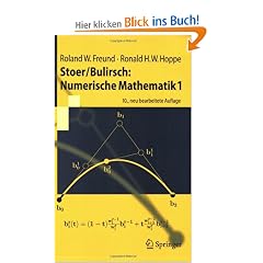 Stoer/Bulirsch: Numerische Mathematik 1 (Springer-Lehrbuch)