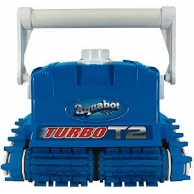 BRAND NEW Aquabot Turbo T2 Robotic In-Ground Pool Cleaner w  FREE BUGGY and 1 EXTRA FINE FILTER BAG... by Aqua Products