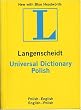 Langenscheidt Universal Polish Dicitionary (Universal Dictionaries) Langenscheidt Universal Polish Dicitionary (Universal Dictionaries)