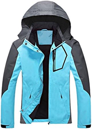 Geval Women's Spring Mountain Windproof Waterproof Jacket(Moonblue,XXS)