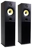 Wharfedale Diamond 8.3 Floorstanding Loudspeakers, Pair (Black Ash)