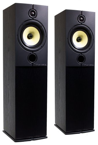 Wharfedale Diamond 8.3 Floorstanding Loudspeakers, Pair (Black Ash)